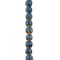 12 Packs: 19 ct. (228 total) Blue Ceramic Round Melon Beads, 9mm by Bead Landing™